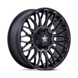 MSA Offroad Wheels – M50 CLUBBER – Black – 15″x7″ 10mm – All weather Wheels – MA050MT15701210